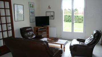 TV connectée, cheminée