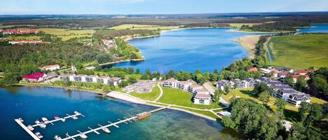 منظر من الجو على ارتفاع عالٍ