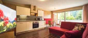 Ferienwohnung "Alpenblick Nr 5" mit Gemeinschaftsgarten und WLAN