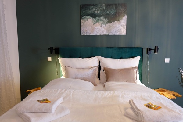 DELUXE Queen Size Boxspringbett (160x200)