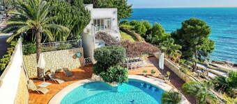 Villa familiar "Perla Del Mar" con vistas al mar, piscina privada y terrazas privadas