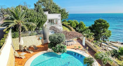 Family Only Villa "Perla Del Mar" with Sea View, Private Pool & Private Terraces