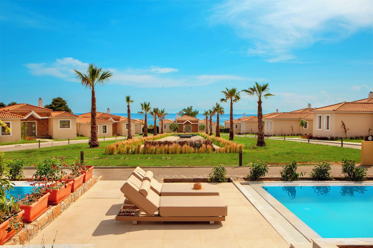 Executive Villa, 2 Bedrooms, Private Pool | Terrace/patio