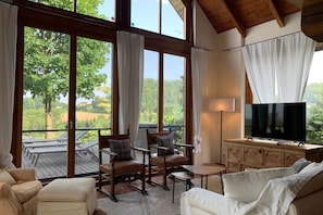 TV, fireplace, DVD player