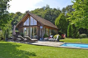 Pool - Chalet in Styria with Pool & Panoramic Views (Fehring)