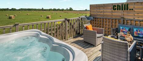 Bain à remous extérieur