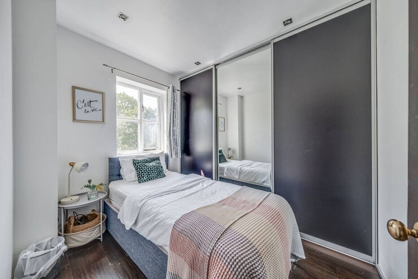 Desk, iron/ironing board, travel crib, free WiFi