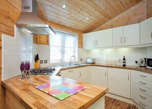 Fridge, oven, stovetop, toaster