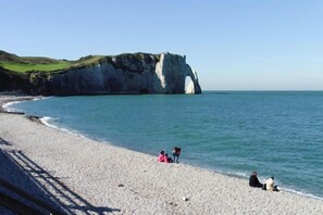 Beach nearby - Cottage in Normandy near Alabaster Coast (Crasville-la-Roquefort)