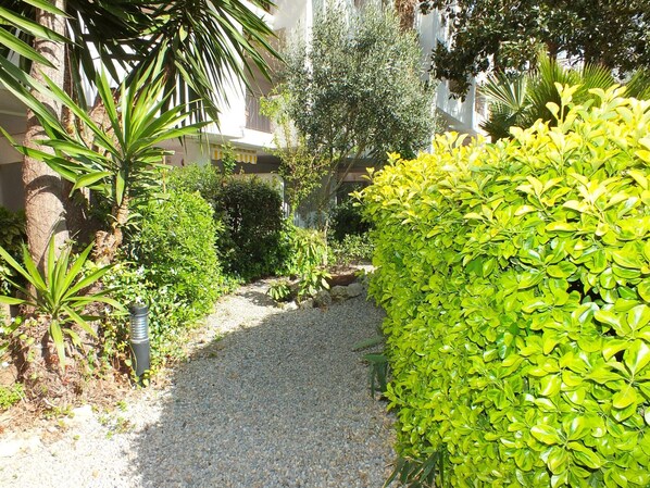 Overnatningsstedets område