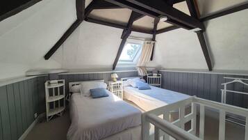 2 chambres, lit parapluie, Wi-Fi gratuit