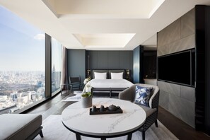 Studio « Premier », 1 très grand lit | Literie hypoallergénique, coffres-forts dans les chambres