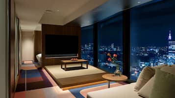 Suite Premier, 2 camas individuales | 1 dormitorio, ropa de cama hipoalergénica, caja fuerte y wifi gratis