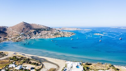 NAOUSSA MAGIC SAE VIEW / 10 MINUTES WORK TO THE BAECH