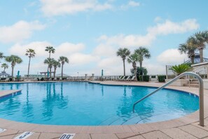 Indoor pool, a heated pool