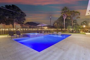 Beheizter Pool
