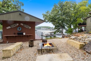 Property grounds - Game Room, Dock Life, Fire Pit & Hot Tub! (Lake Ozark)