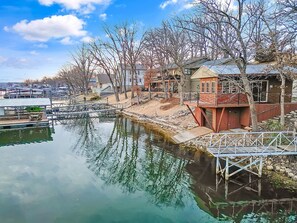 Exterior - Game Room, Dock Life, Fire Pit & Hot Tub! (Lake Ozark)