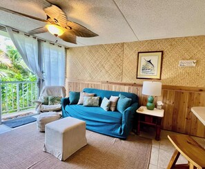 Televisión y oficina 