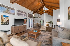 Smart TV, video games, books, stereo