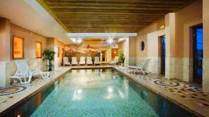 Indoor pool, a heated pool
