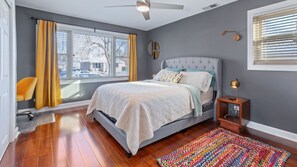 4 多间卧室、办公桌、熨斗/熨衣板、免费 WiFi