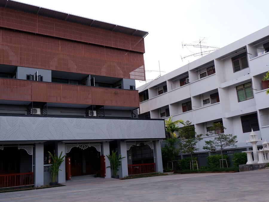 Fachada del alojamiento