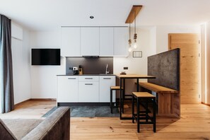 Interior - Modern-traditional apartment with private terrace (Albeins)