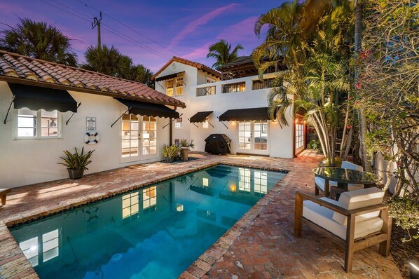 Pool - Modern Historic Pool Cottage | Min to Downtown (West Palm Beach)