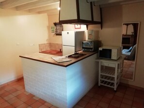 Private kitchen - Holiday Home in Quend near Forest and Sea (Quend-Plage)