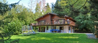 Beautiful wooden chalet with large garden