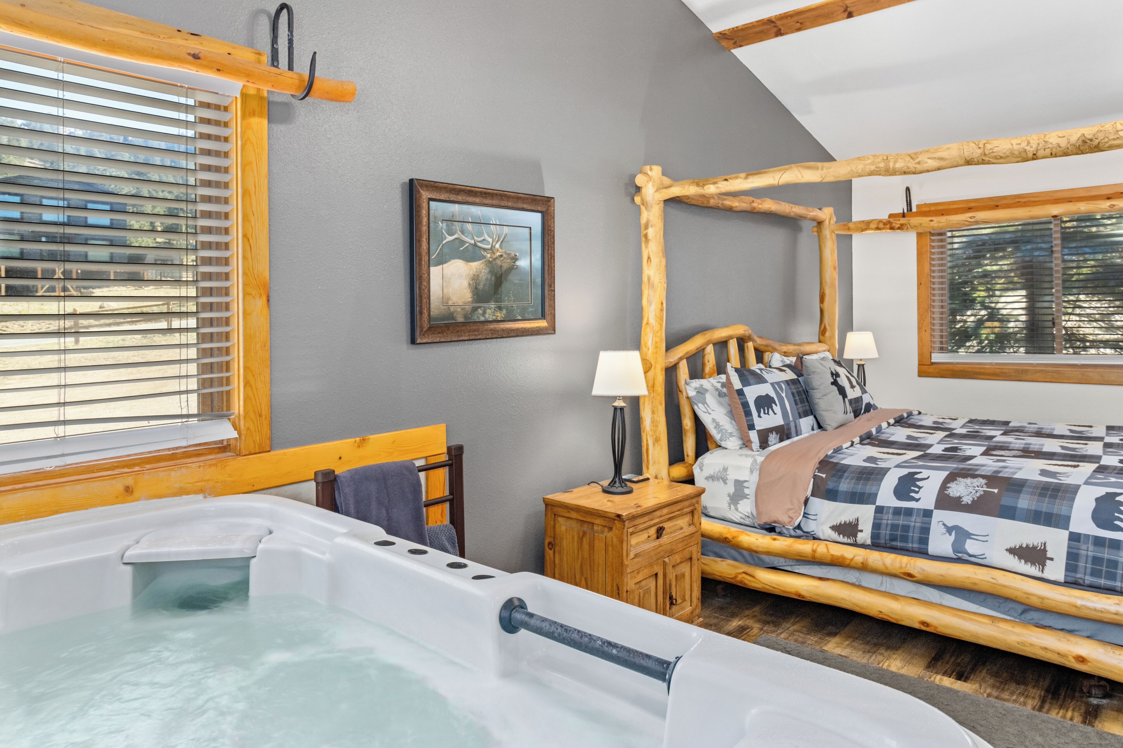 Romantic Cabin, 1 King Bed
