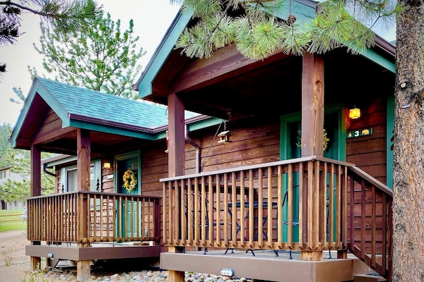 Cabaña romántica | Terraza o patio