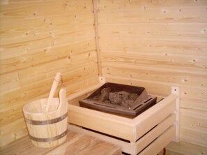 Sauna - Ferienhaus mit Sauna und Whirlpool. (Rethwisch)