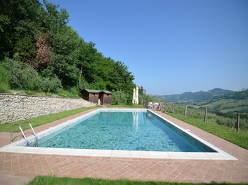 Piscine maison de vacances