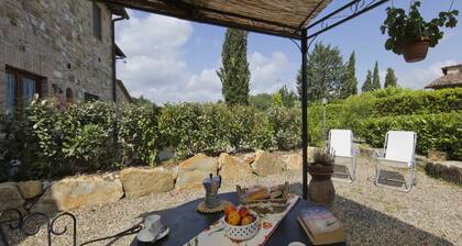 Casa rural en la ladera de Chianti