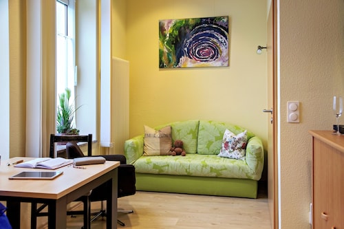 A thoughtfully decorated apartment, perfect for spending time with friends