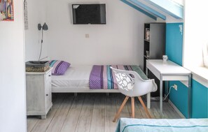 2 habitaciones, wifi gratis y ropa de cama 