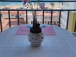 Outdoor dining - Alpen1 Peñíscola Playa /2 Bedrooms (Peñíscola)