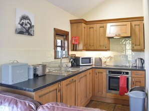 Dishwasher, high chair, cookware/dishes/utensils
