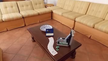 Smart TV, caminetto, lettore DVD