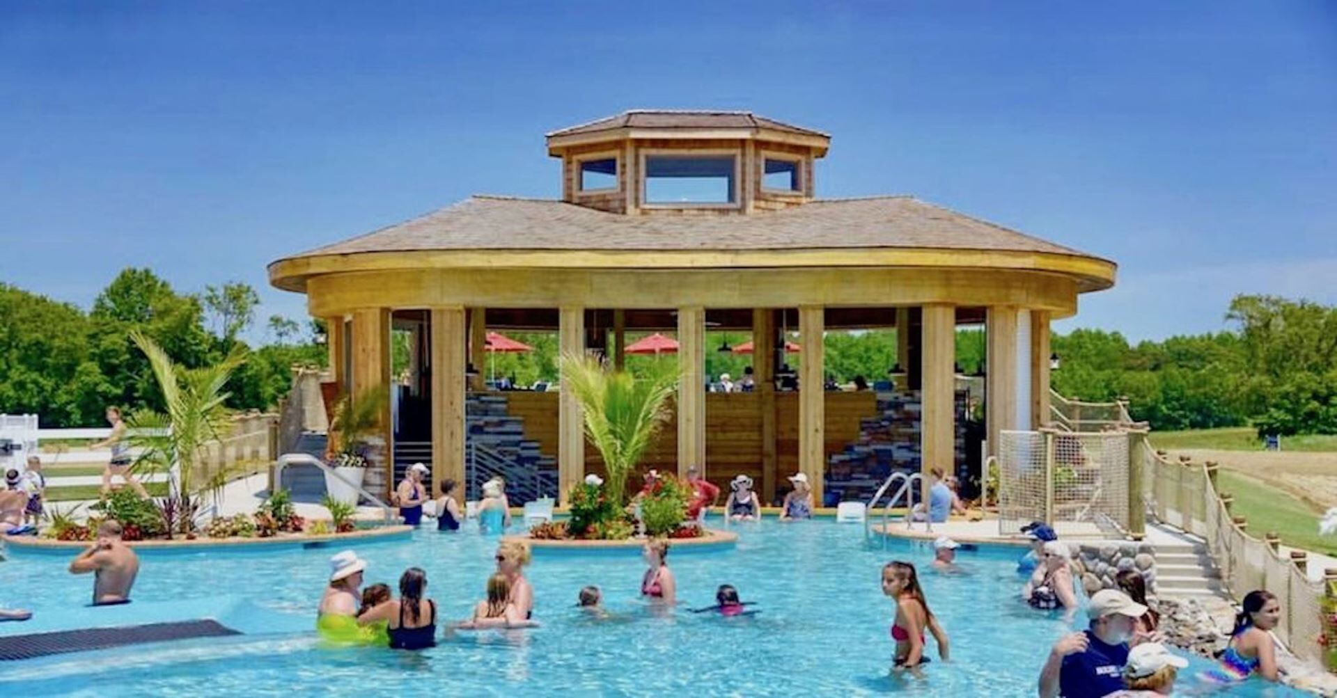 Indoor pool, a heated pool