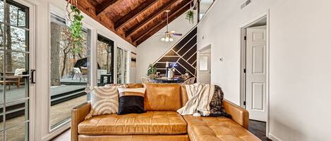 Smart TV, video games, DVD player, books