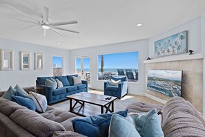 Smart TV, video games, DVD player