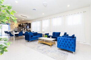 TV, video games, DVD player, stereo