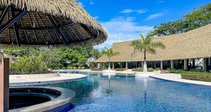 Tropical home with private plunge pool & outdoor living - walk to beach