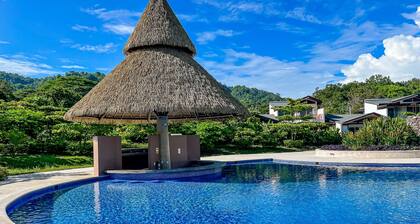 Tropical home with private plunge pool & outdoor living - walk to beach