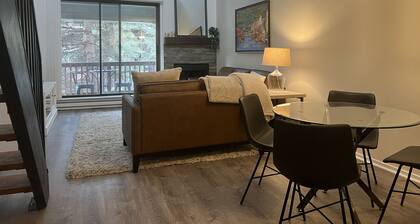 2 bedroom + loft w/AC close to it all!!