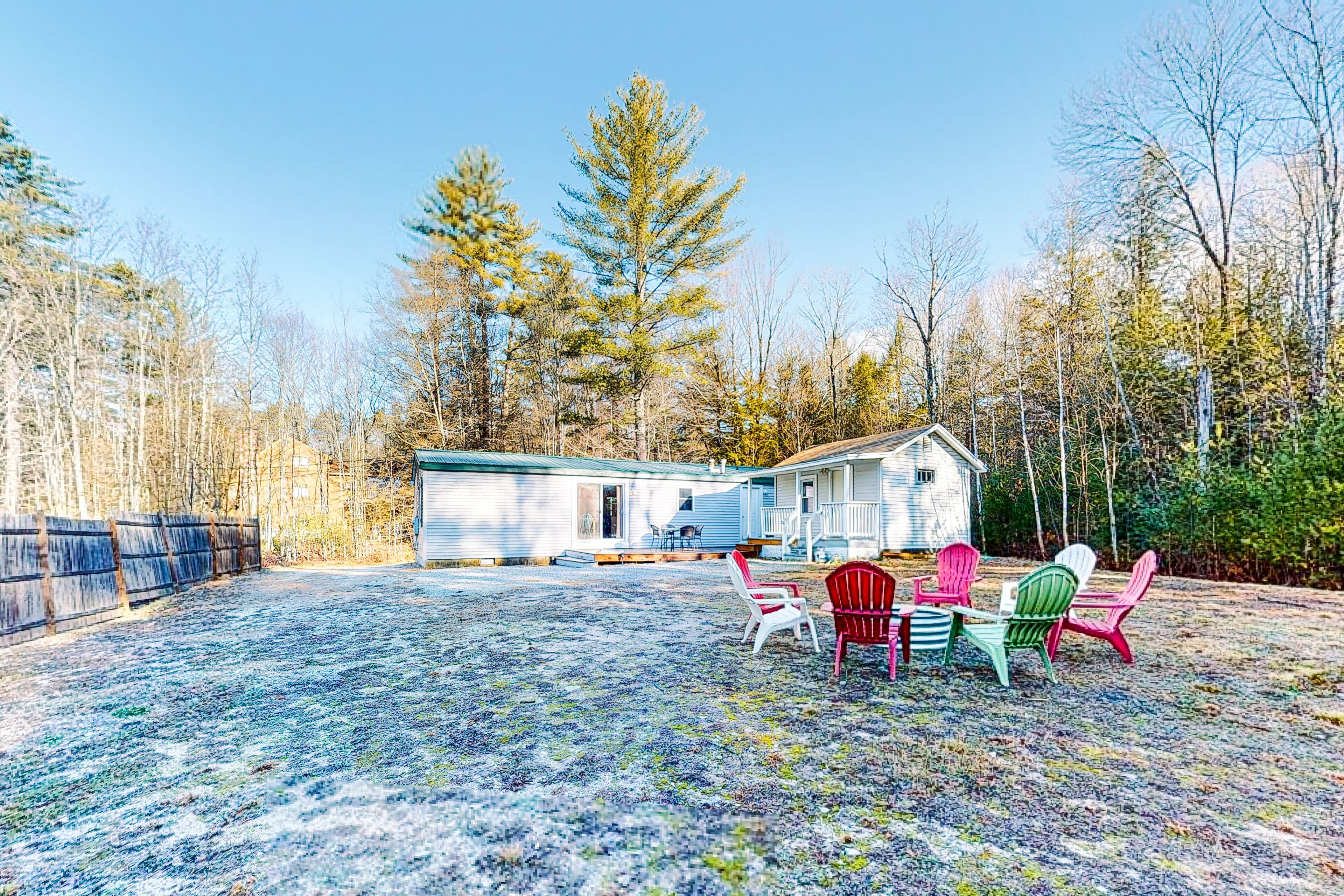 Dog-friendly home with large yard, firepit, game room, & washer/dryer