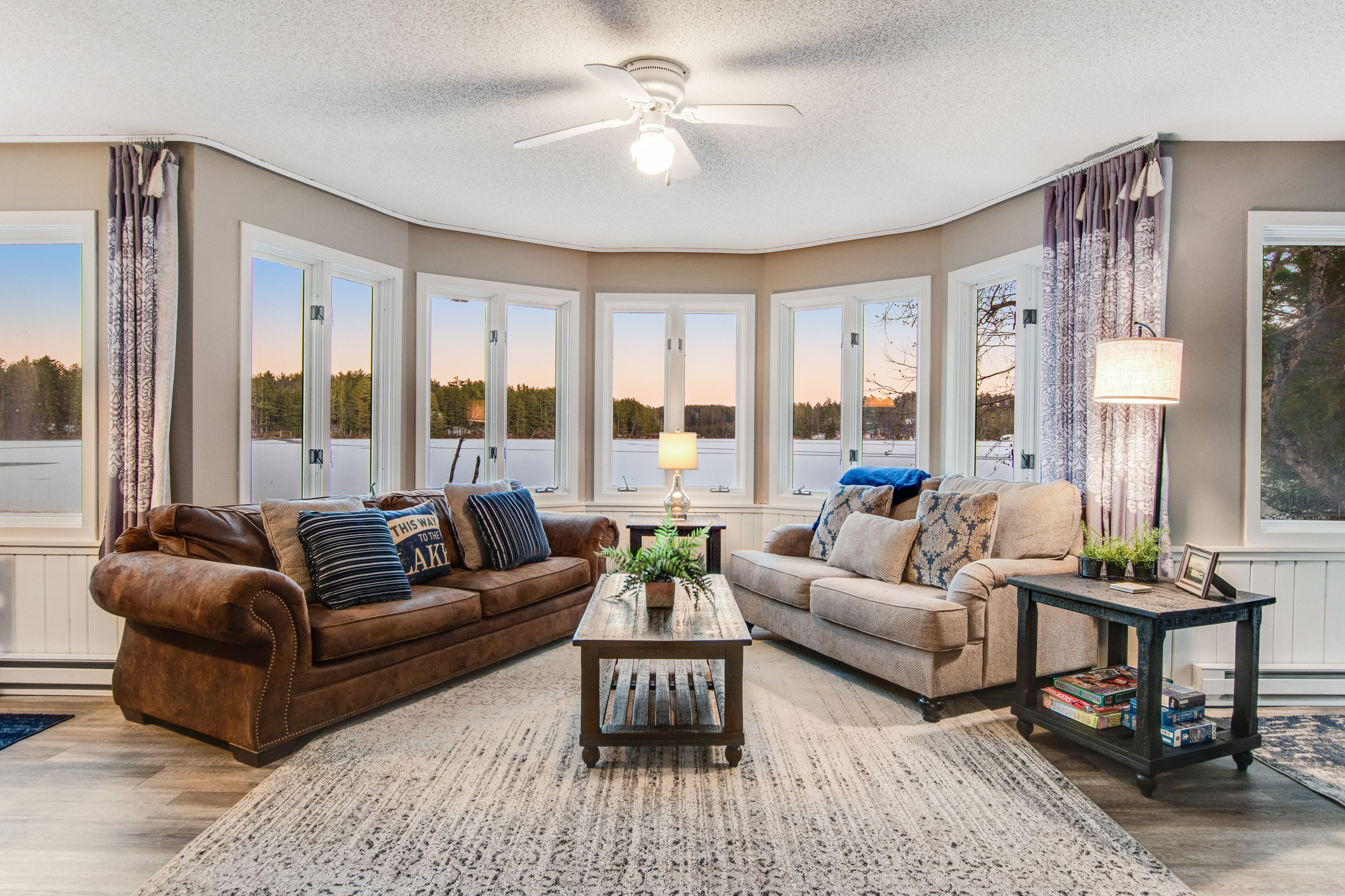 Gorgeous water views, deck, private boat slip, indoor pool, hot tubs, & gym
